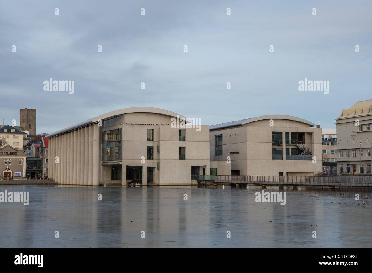 Reykjavik Islande - 1er novembre. 2019: L'hôtel de ville de la capitale islandaise de Reykjavik Banque D'Images