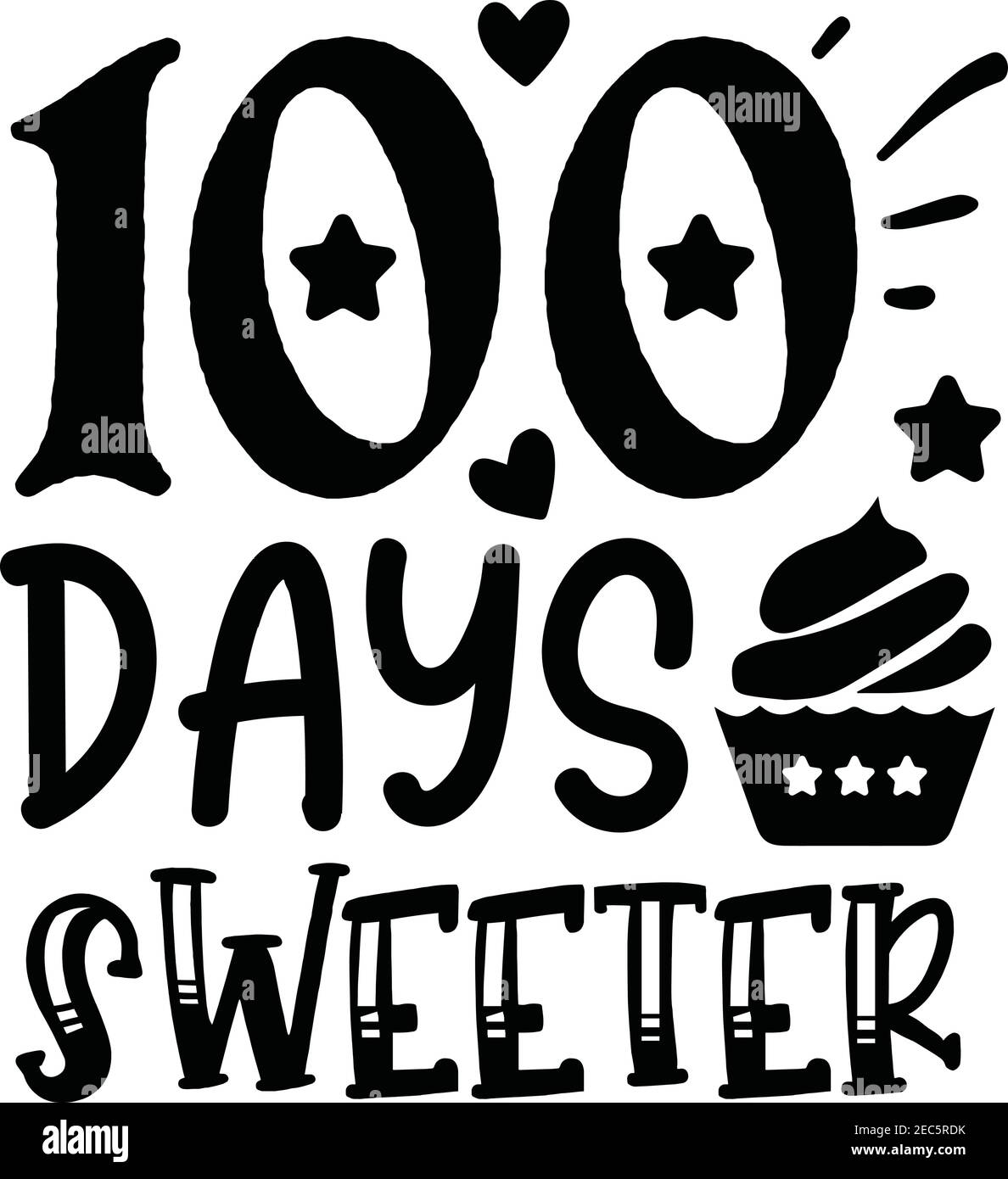 100 jours plus doux, fichier vectoriel d'illustration Illustration de Vecteur