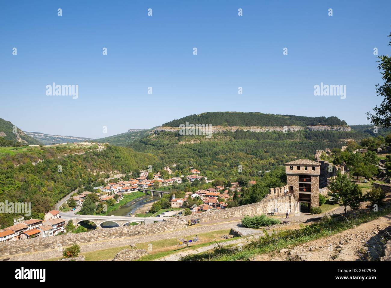 Little Gate, Tsarevets, Veliko Tarnovo Banque D'Images