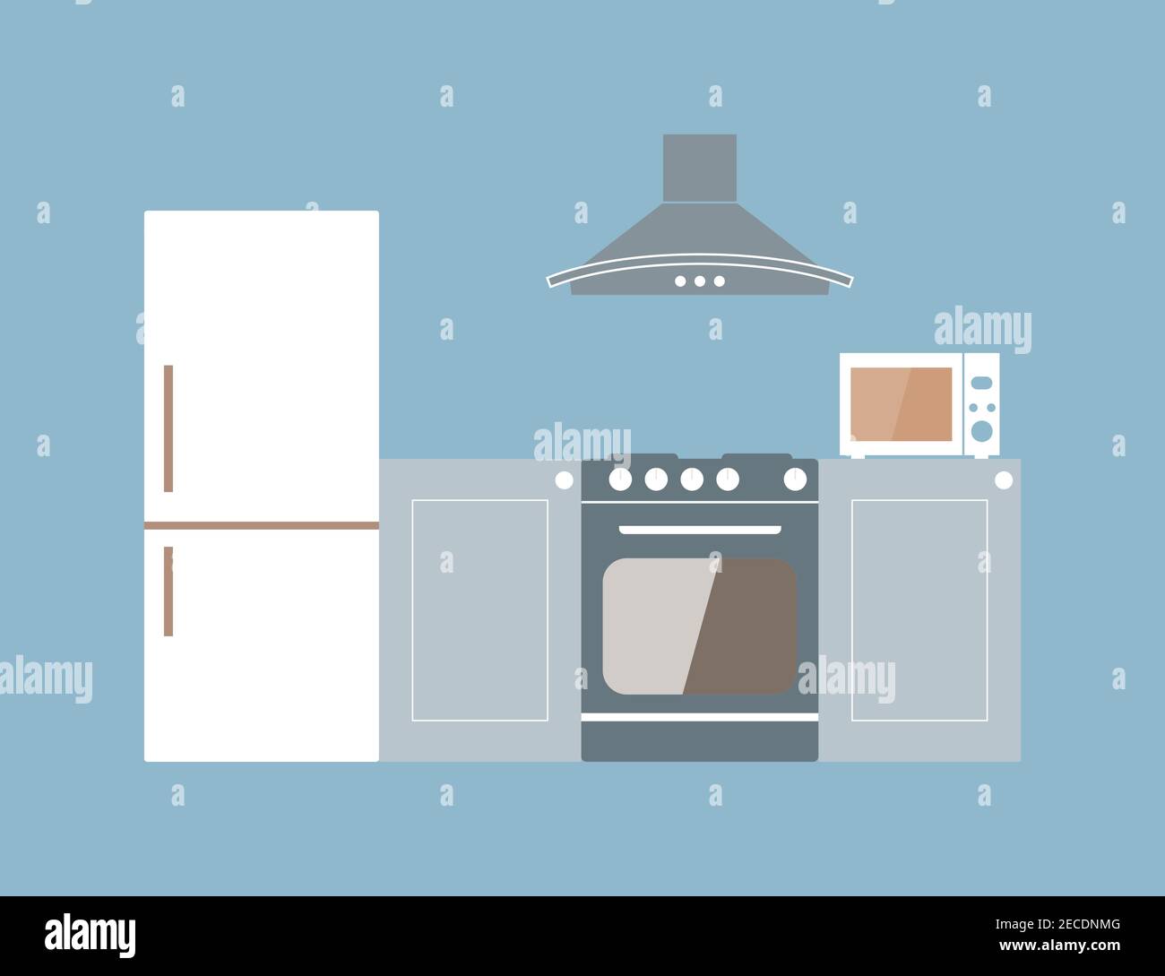 Cuisine, cuisine, cuisine, illustration vectorielle Illustration de Vecteur