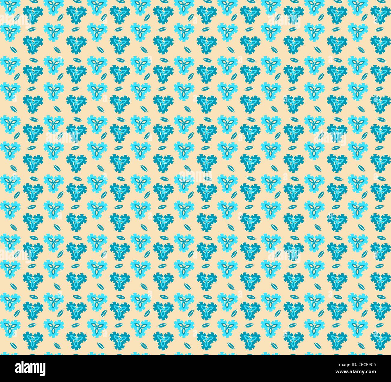 Répétition géométrique abstraite sans couture. Forme géométrique minimale. Illustration vectorielle. Illustration de Vecteur