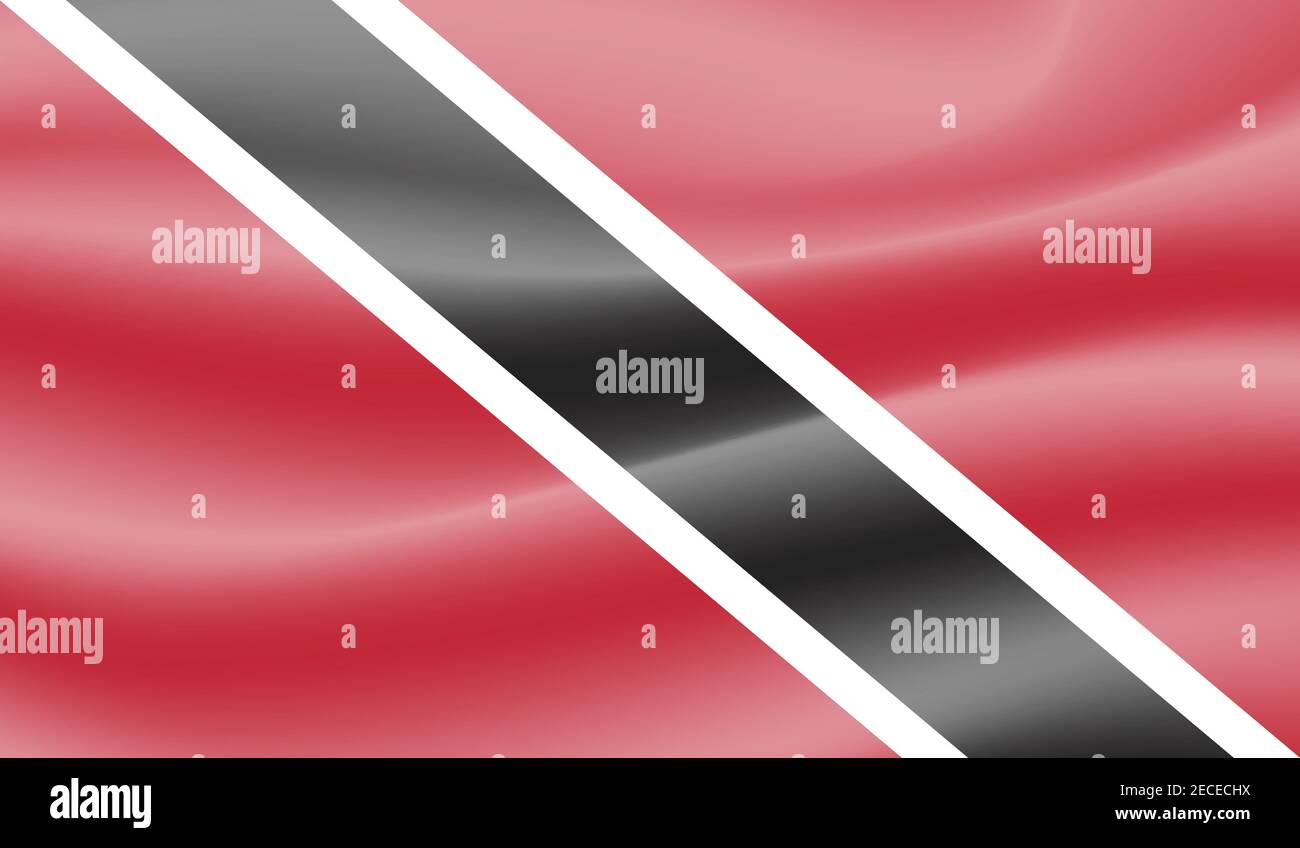 Trinité-et-Tobago grunge flag Illustration de Vecteur