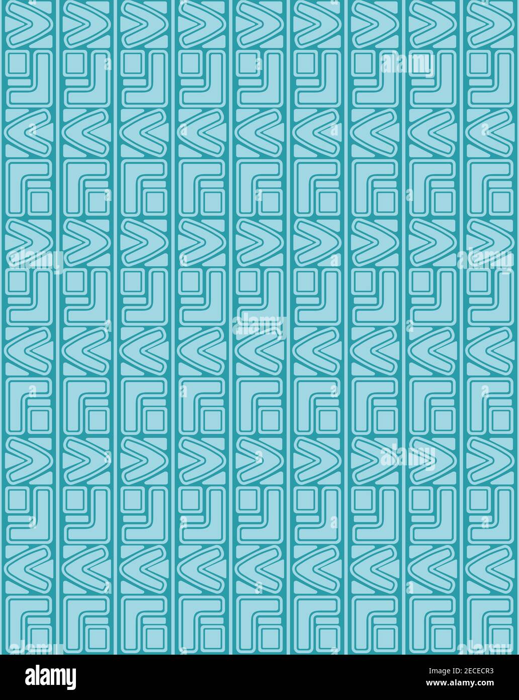 Répétition géométrique abstraite sans couture. Forme géométrique minimale. Illustration vectorielle. Illustration de Vecteur