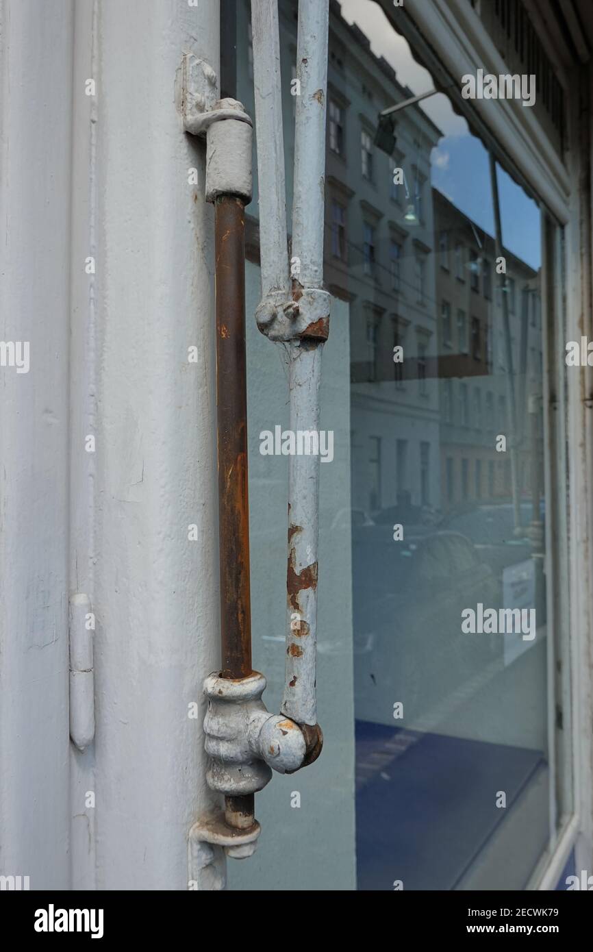 Wien, Alser Straße 36, aufgelassenes Geschäft, Musikhaus Banque D'Images