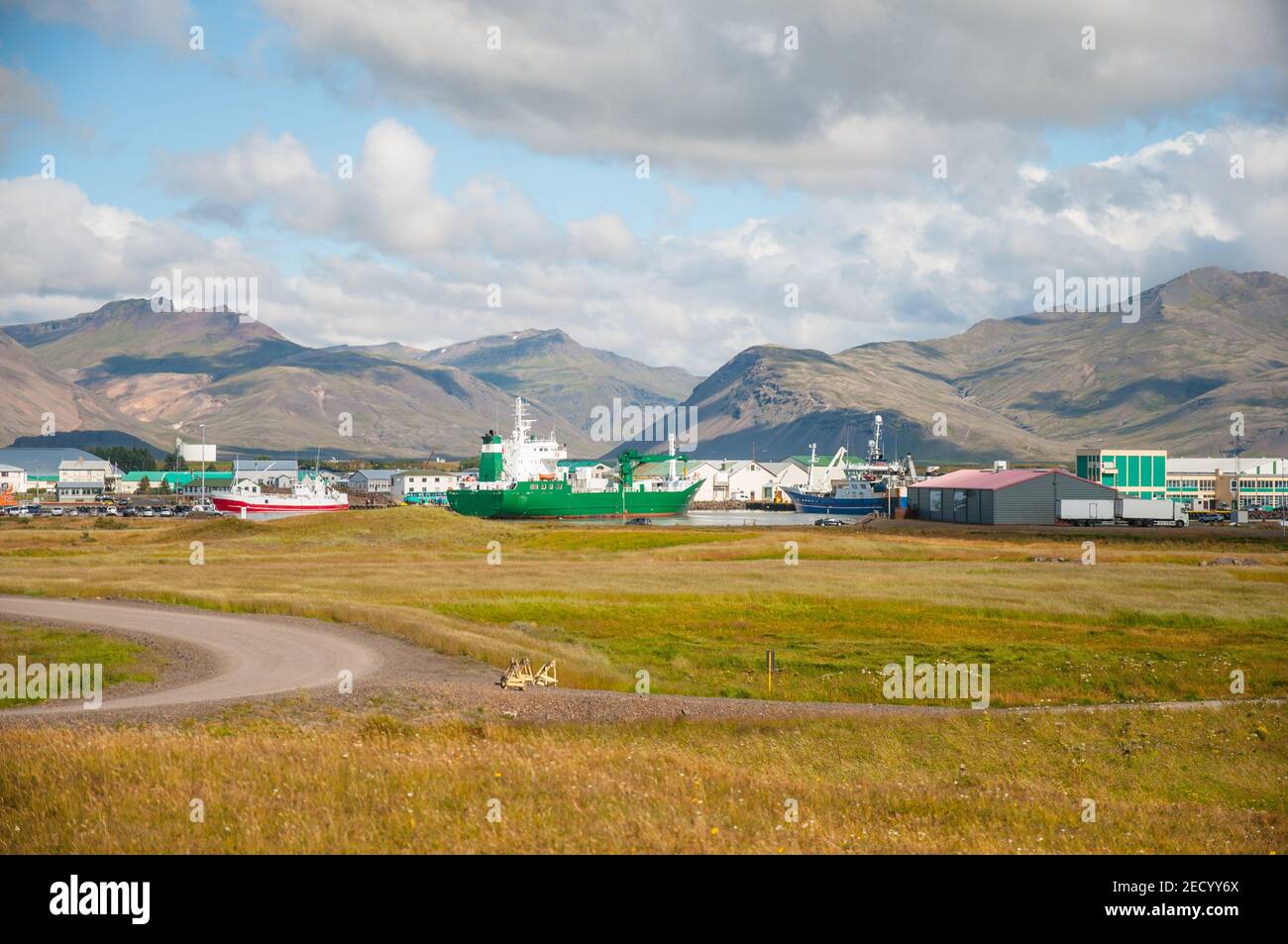 Au port de hofn Banque de photographies et d’images à haute résolution
