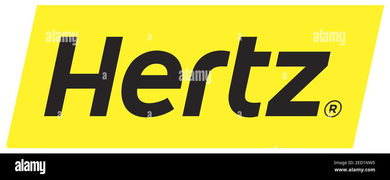 Logo, Hertz Banque D'Images