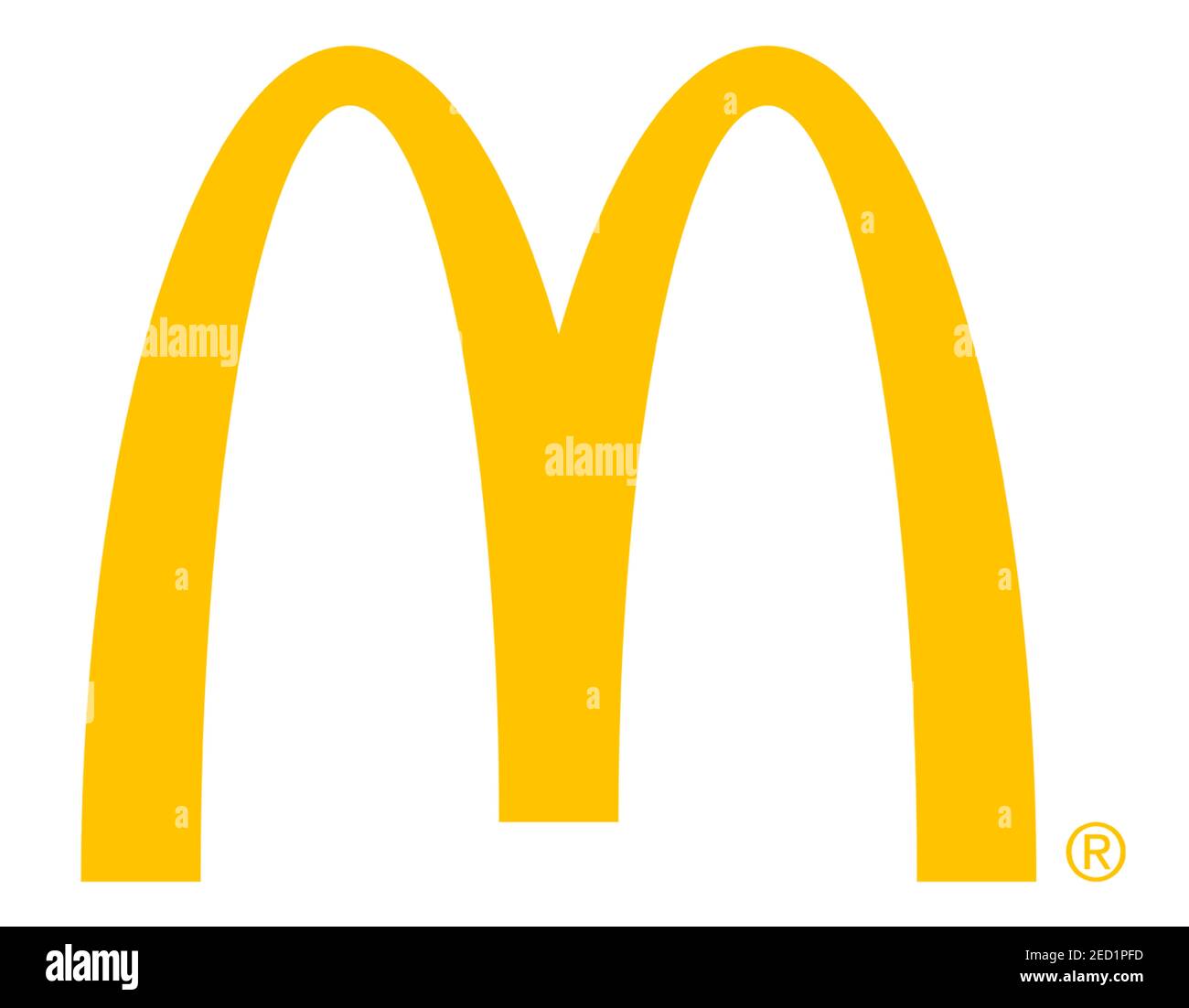 Logo, McDonalds Banque D'Images
