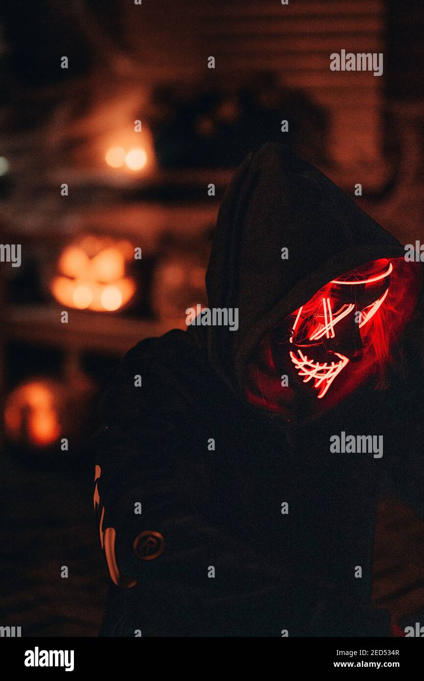 YongSral Masque Nonne Halloween - Horreur Latex - Approprié Pour Carnaval Party Cosplay