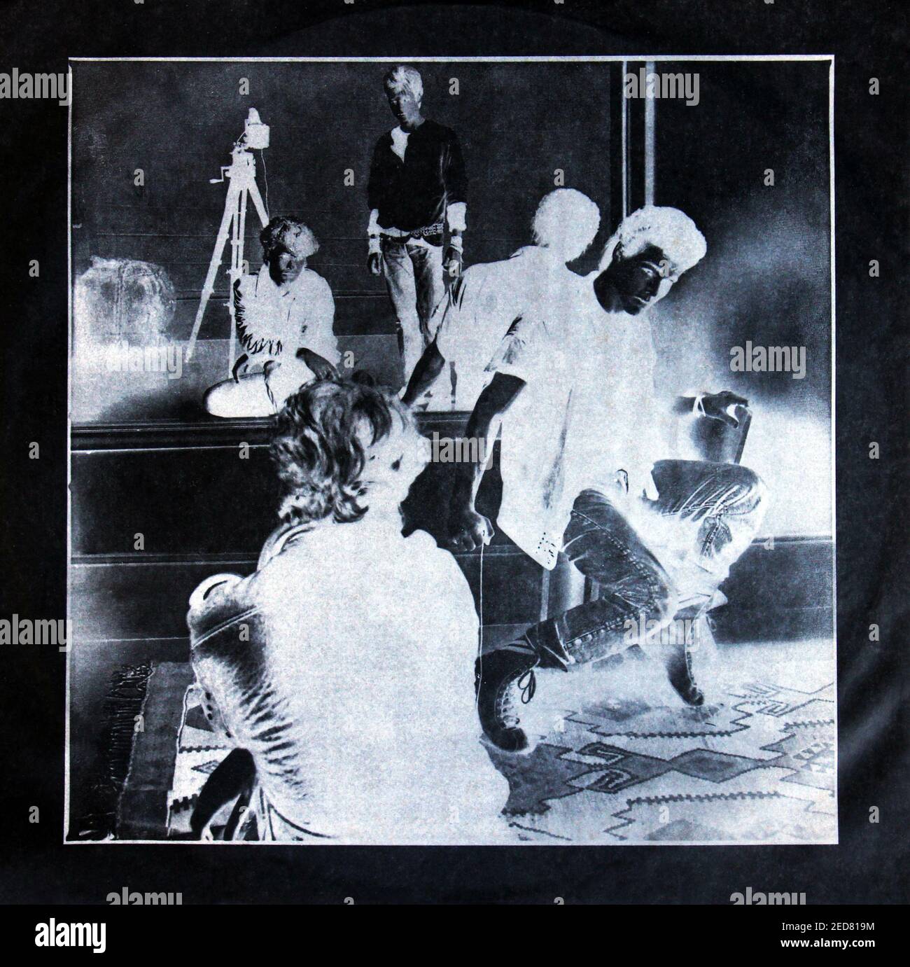 A-Ha : 1985. LP membrane intérieure 1 : chasse haute et basse Banque D'Images