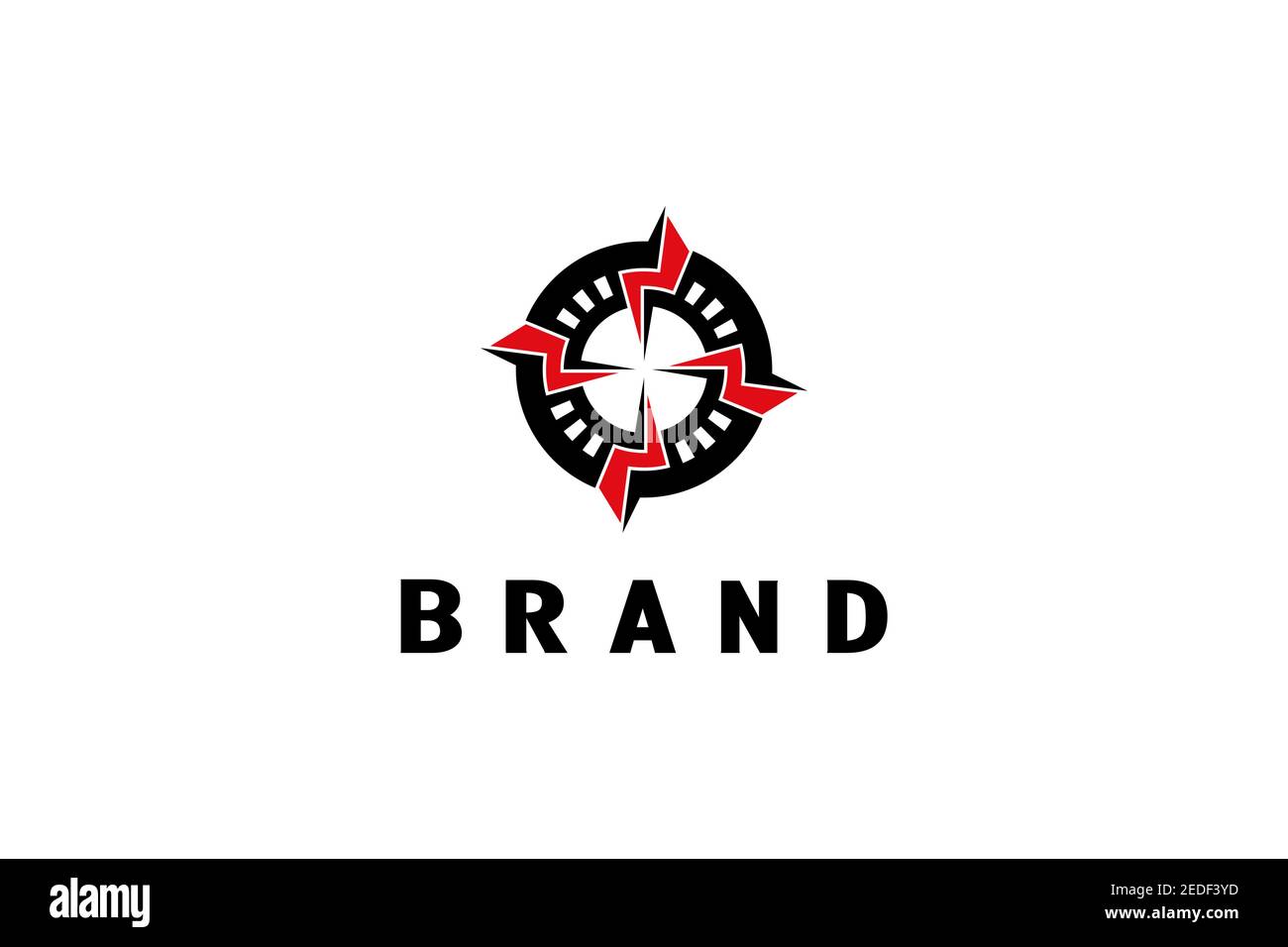 Logo Thunderbolt Movie Illustration de Vecteur