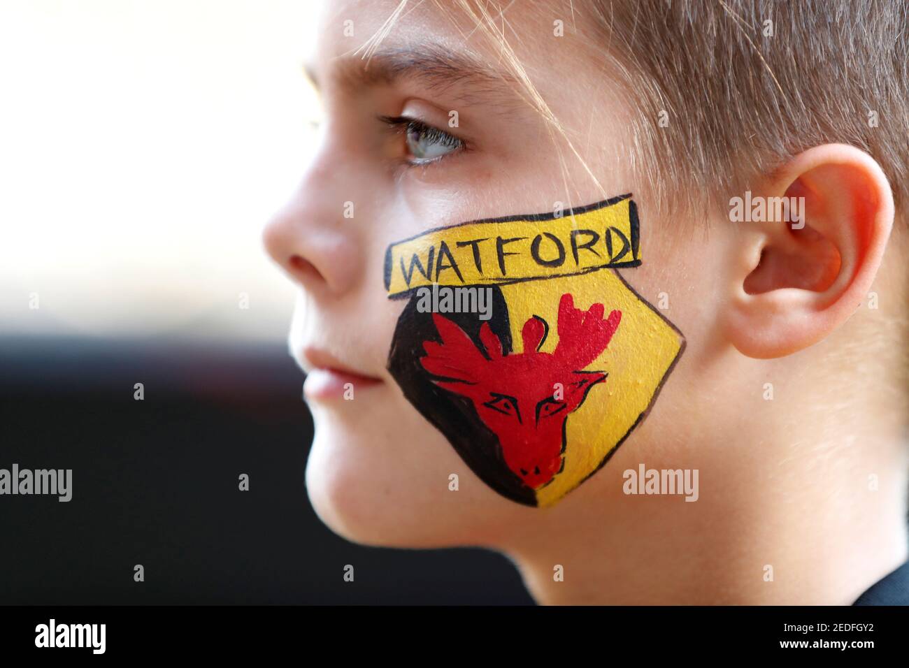 Peinture de visage vue générale de football Banque de photographies et  d'images à haute résolution - Alamy