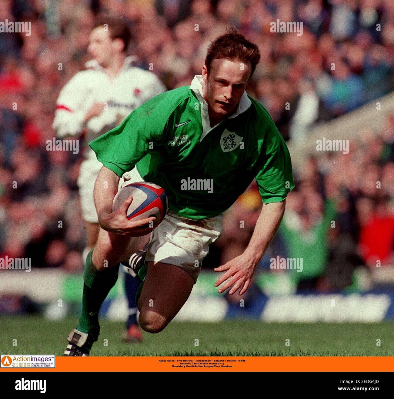 Programme Rugby France – Irlande – Cinq Nations 1990 – Paris – Très Bon état