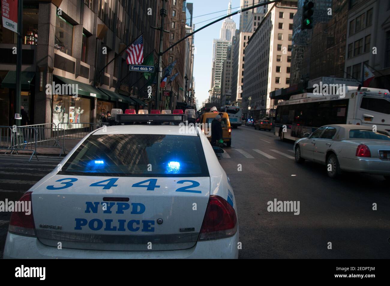 Nypd police car Banque de photographies et d’images à haute résolution ...