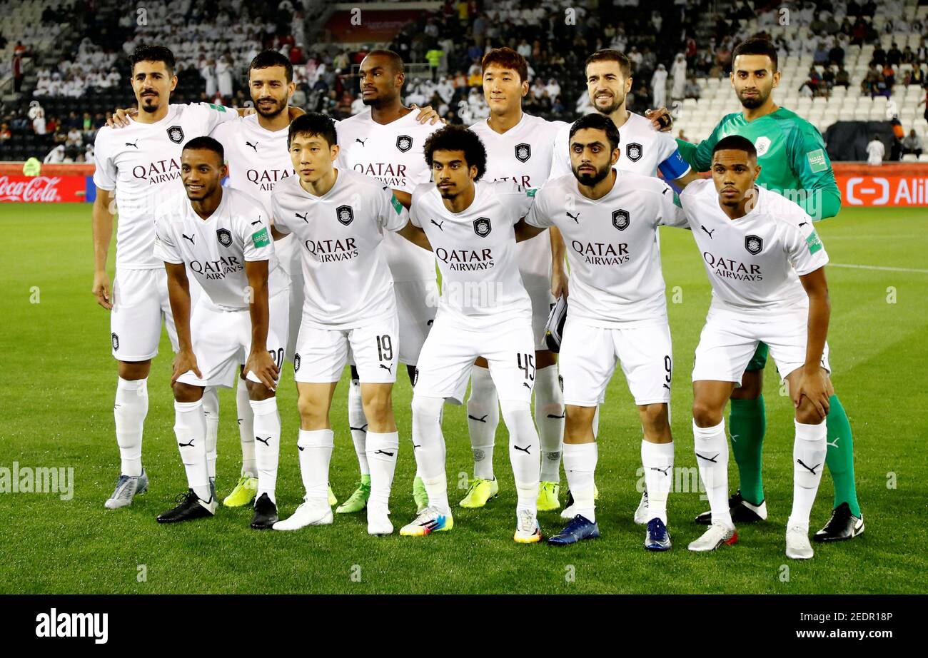 Football football - coupe du monde Club - Premier tour - Al Sadd SC v  Hienghene Sport - Jassim Bin Hamad Stadium, Doha, Qatar - 11 décembre 2019  les joueurs d'Al Sadd