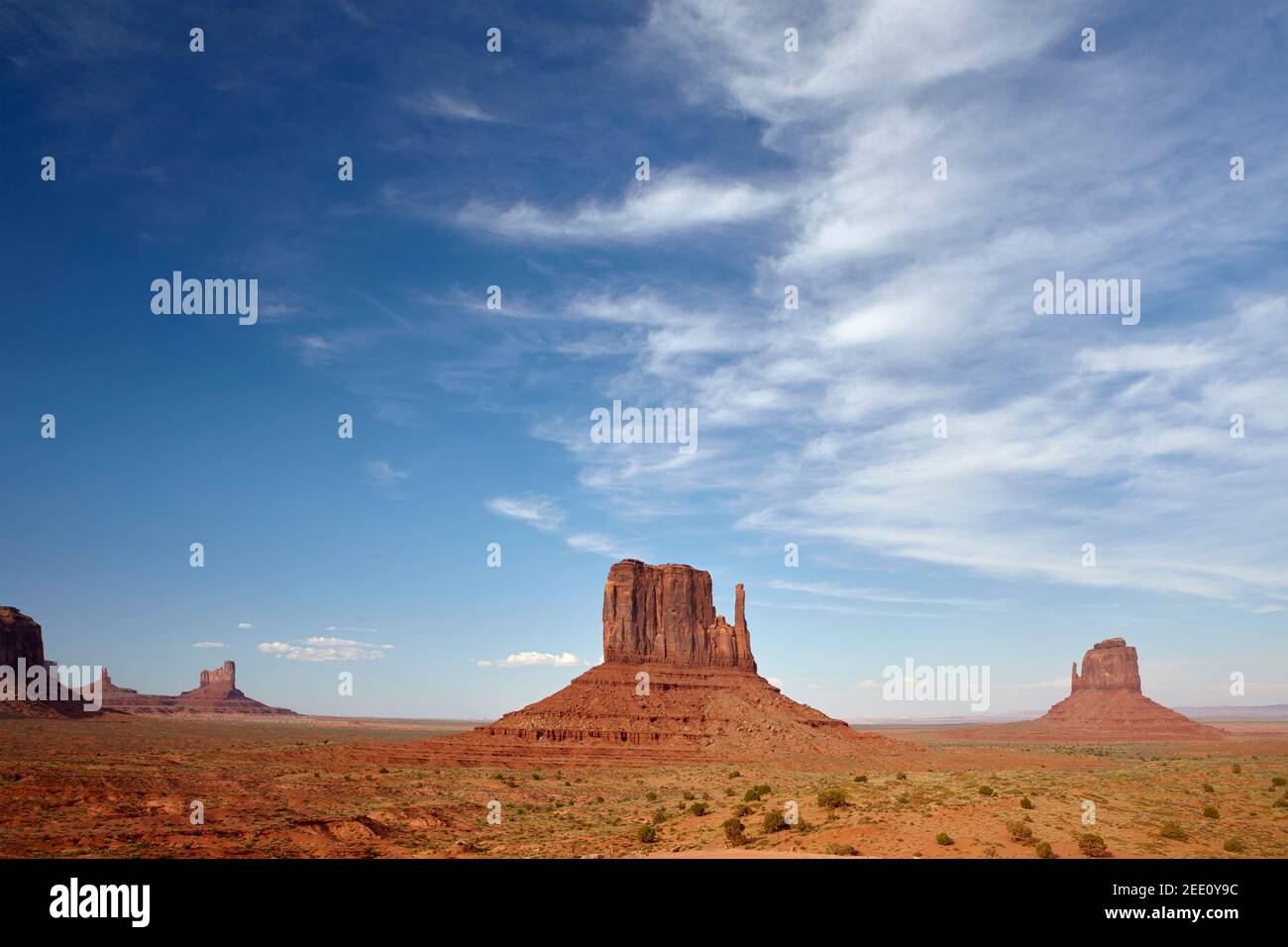 Monument Valley de l'artiste's Point, Arizona, United States Banque D'Images