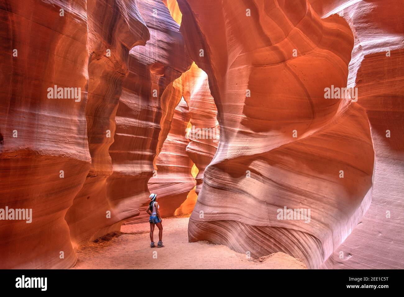 Upper Antelope Canyon, Arizona, United States Banque D'Images
