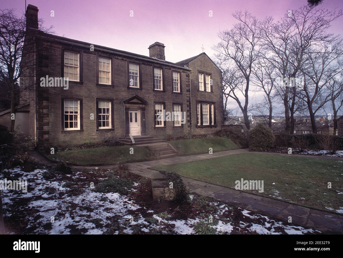 Royaume-Uni. Angleterre. Yorkshire. Haworth. Le paramètre. Siège des Sœurs Bronte. Banque D'Images