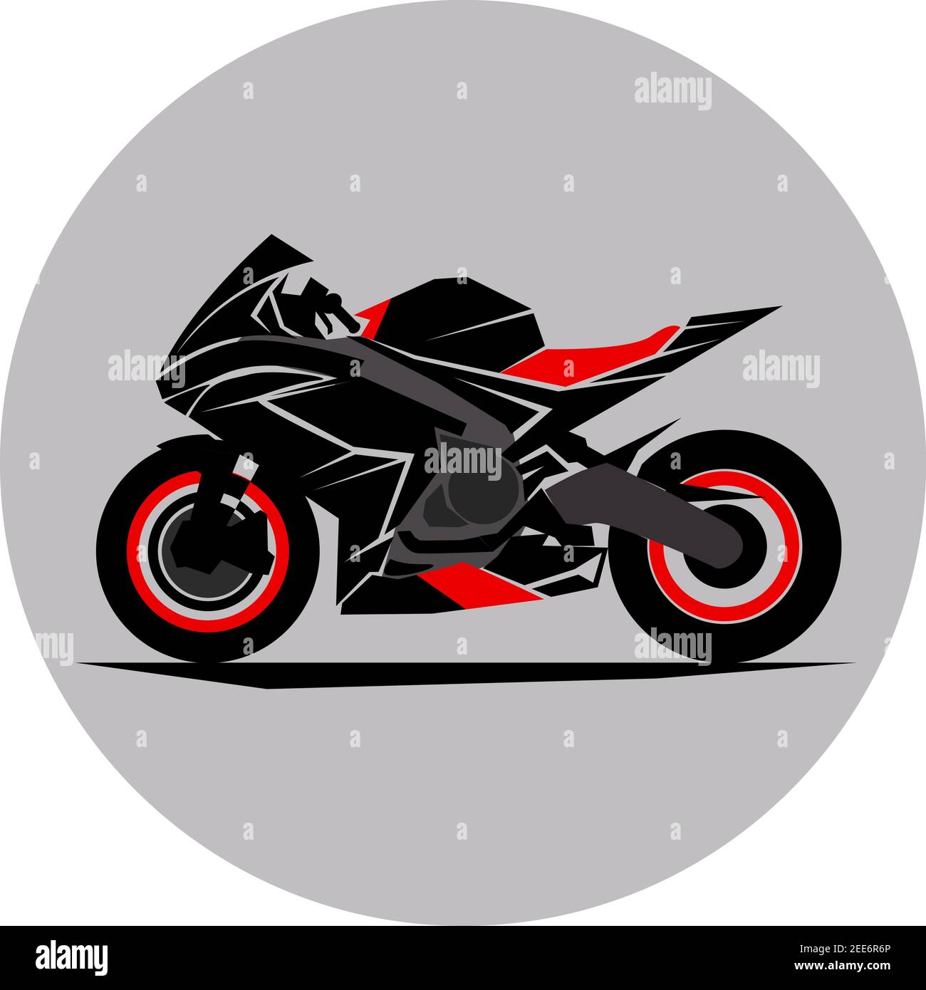 icône d'illustration du vecteur eps10 de vélo sport extrême rapide Illustration de Vecteur