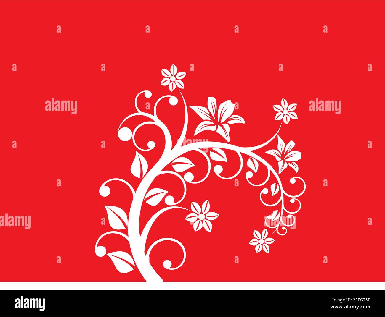 Motif fleuri pour plus de design. Fond sans coutures. Motif fleuri décoratif. Texture florale sans couture avec fleurs. Rose rouge. Motif fleuri pour Illustration de Vecteur