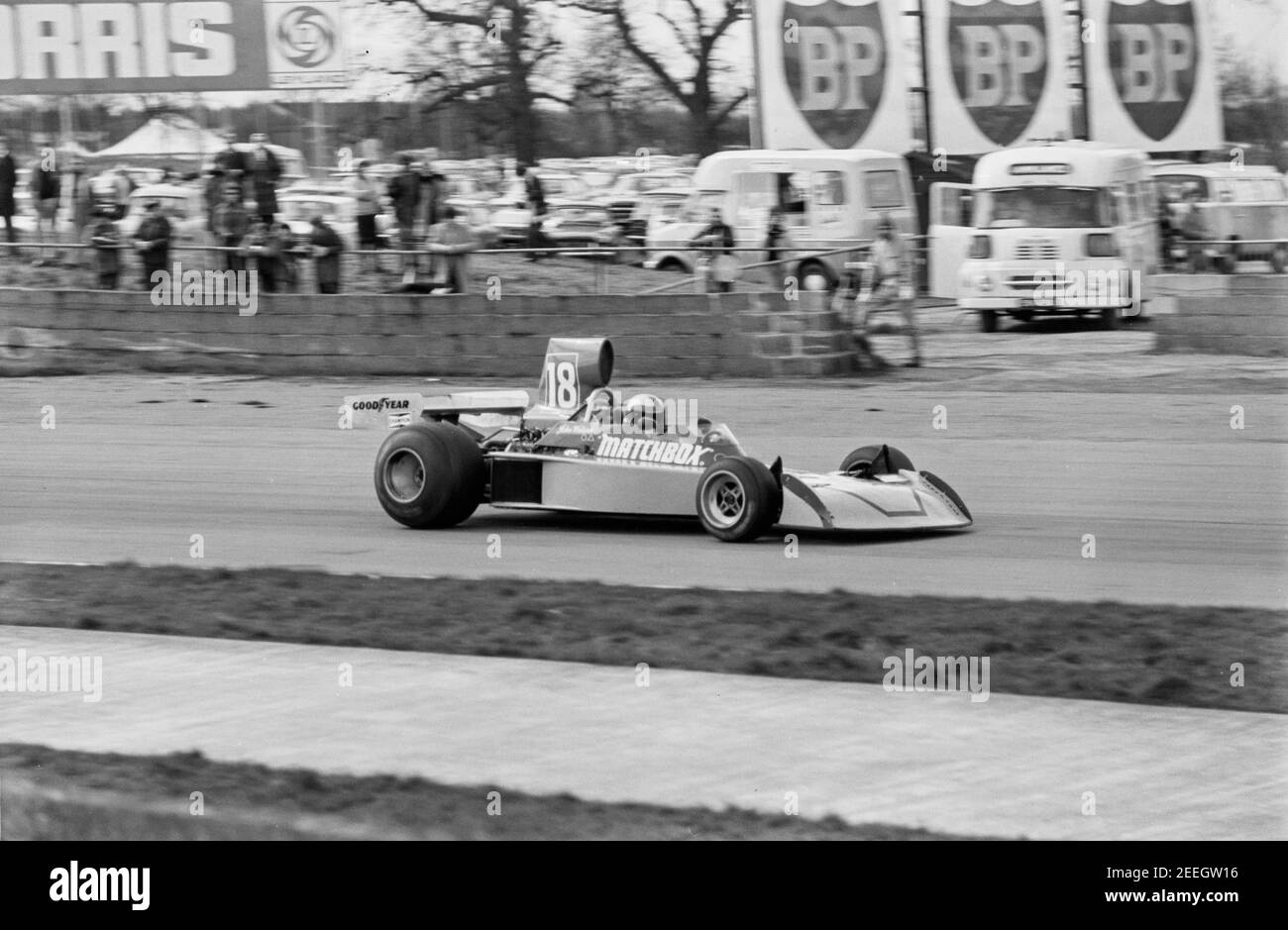 Course de voiture 18 à Silverstone, 12/04/75 Banque D'Images