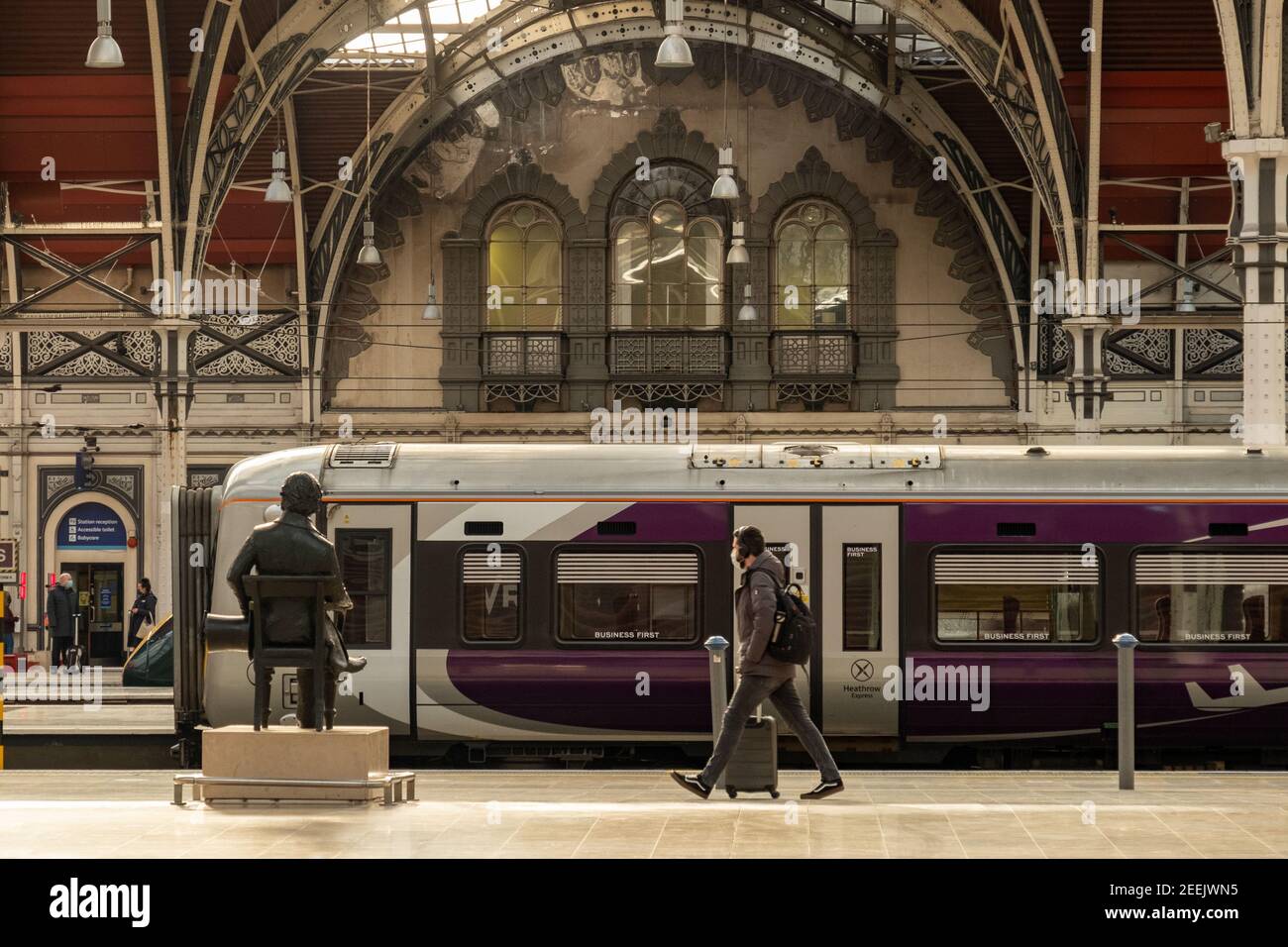 Gare de Londres-Paddington Banque D'Images