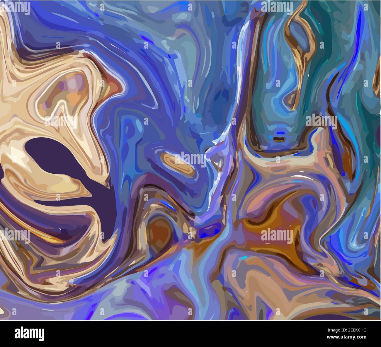 La texture de l'eau pour la décoration. Illustration vectorielle d'été. Arrière-plan bleu. Arrière-plan d'eau avec des îles. Texture liquide. Océan, mer. Illustration de Vecteur