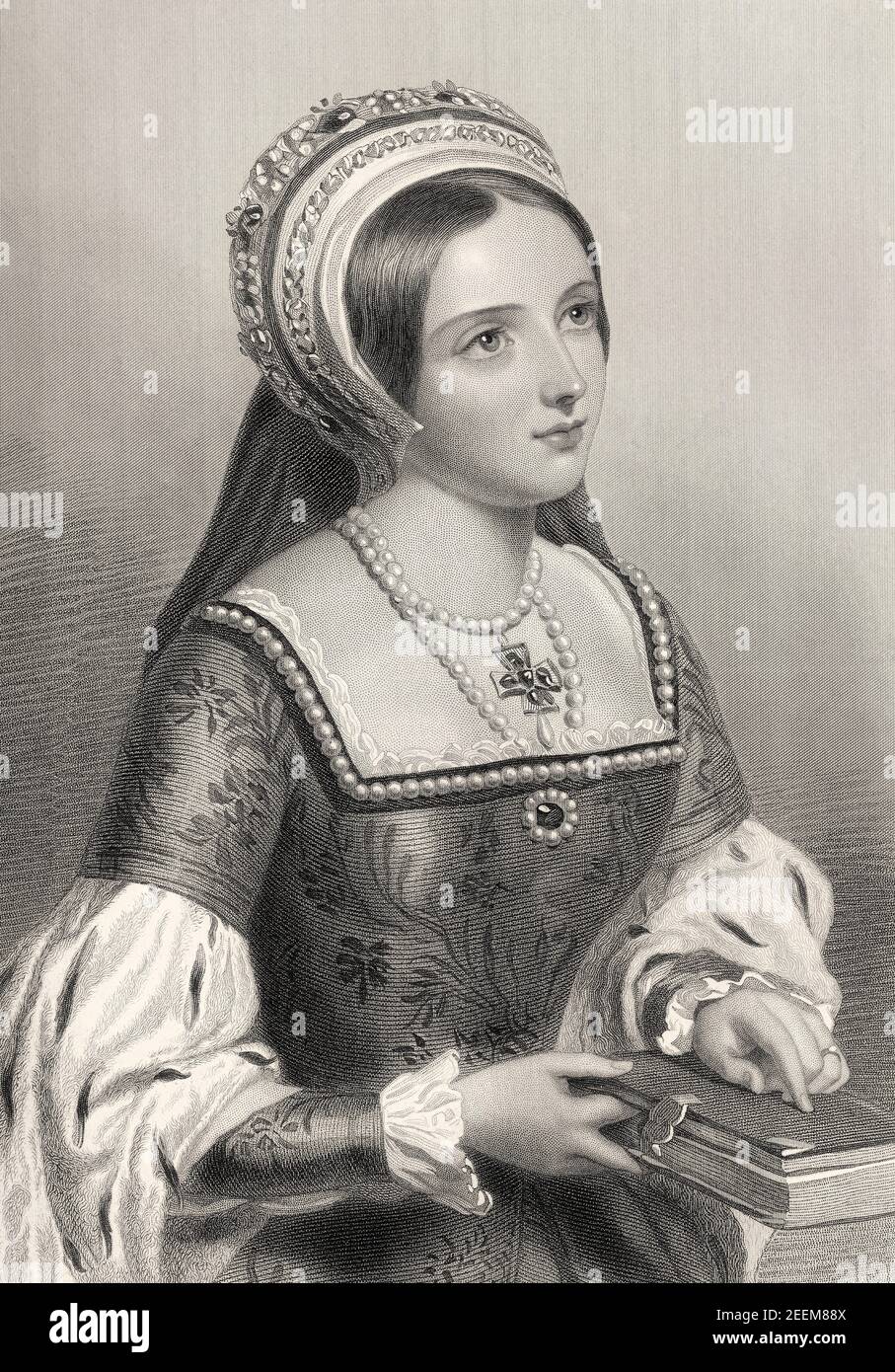 Catherine parr sixième reine de henry viii d