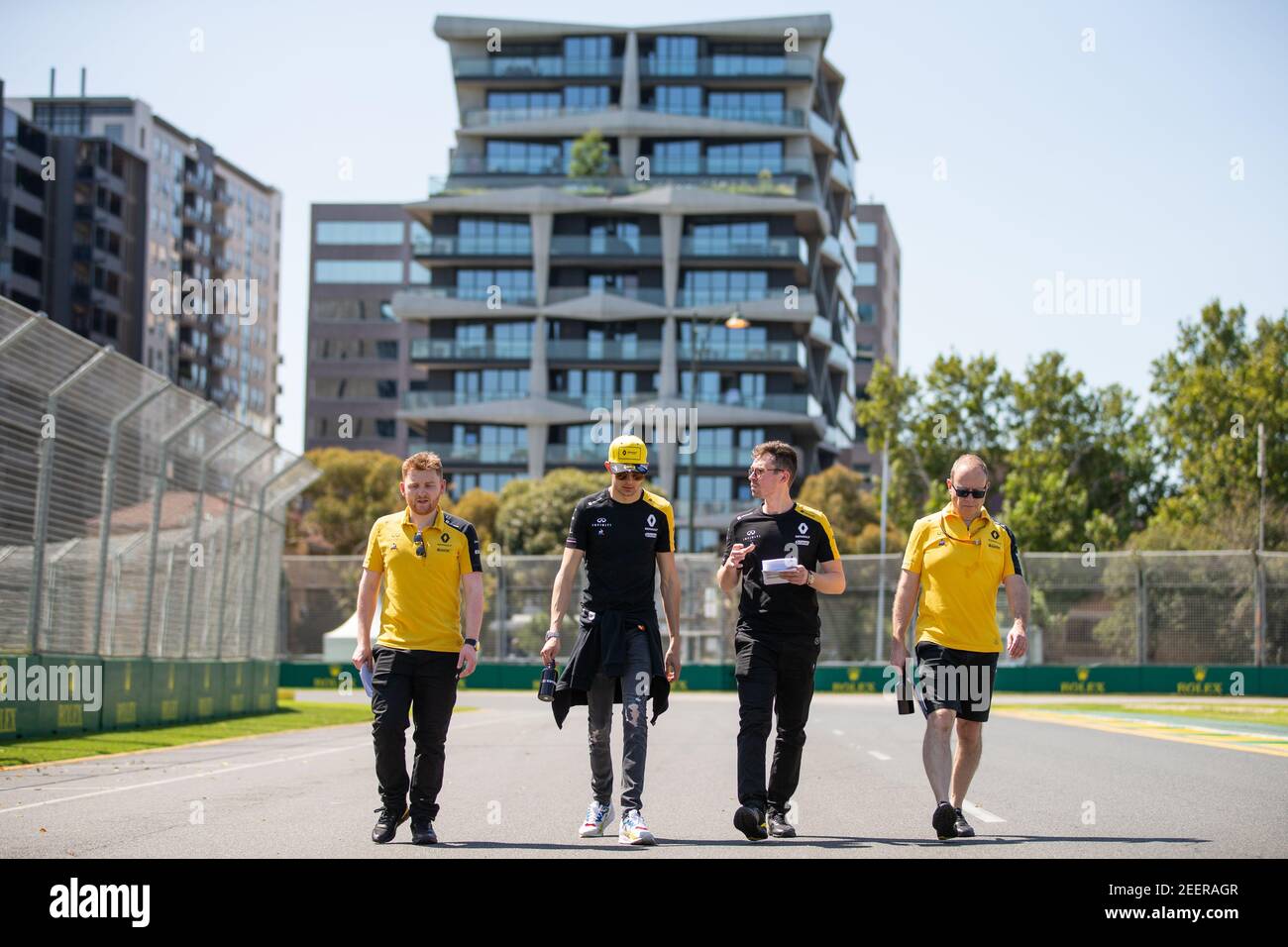 OCON Esteban (fra), Renault F1 Team RS20, portrait lors du Grand Prix d'Australie Rolex de Formule 1 2020 du 13 au 15 mars 2020 sur le circuit du Grand Prix Albert Park, à Melbourne, Australie - photo Antonin Vincent / DPPI Banque D'Images