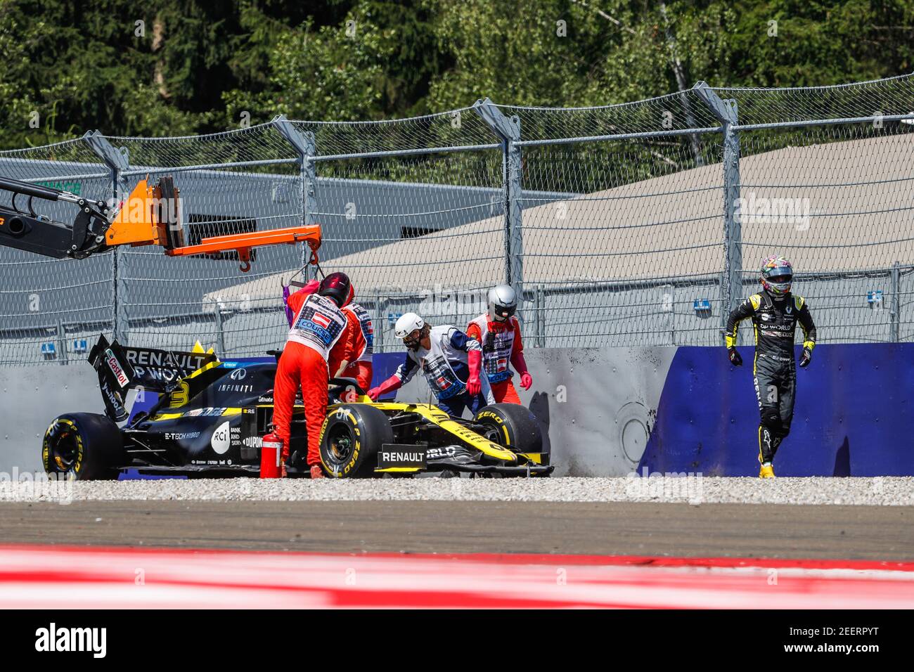 Pendant la Formule 1 Pirelli Grosser Preis der Steiermark 2020, Grand Prix de Styrie du 10 au 12 juillet 2020 sur le Red Bull Ring, à Spielberg, Autriche - photo Antonin Vincent / DPPI Banque D'Images