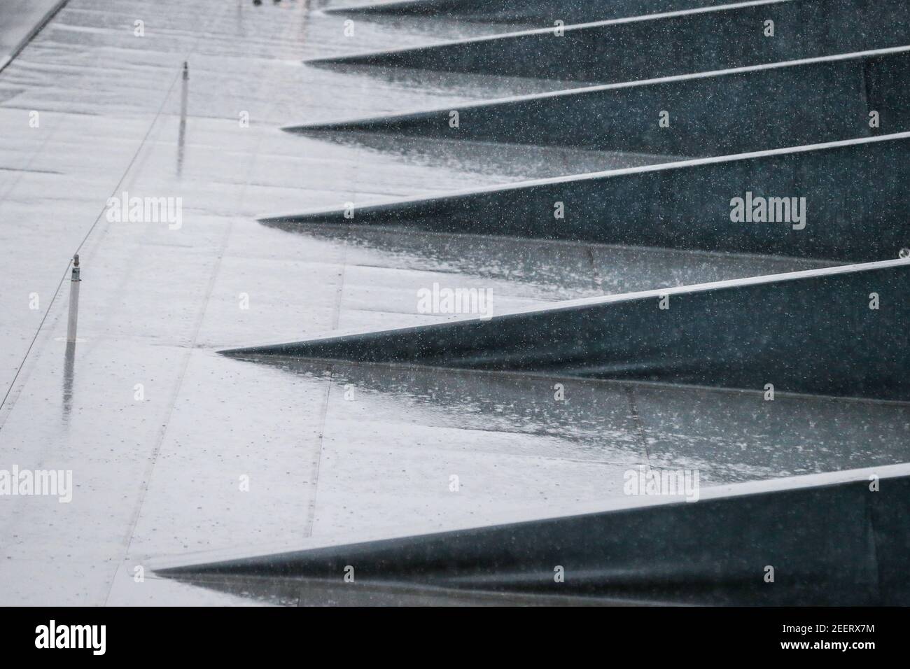 Pluie, pluie, pendant la Formule 1 Pirelli Grosser Preis der Steiermark 2020, Grand Prix de Styrie du 10 au 12 juillet 2020 sur le Red Bull Ring, à Spielberg, Autriche - photo Antonin Vincent / DPPI Banque D'Images