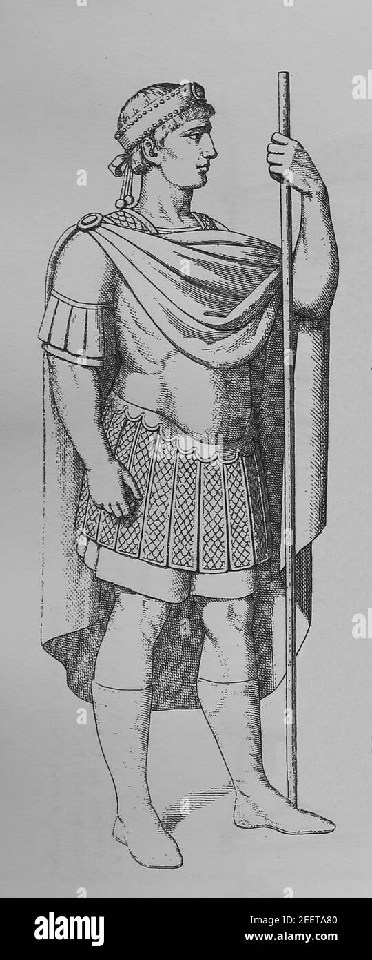 Justinien I (482-565). Empereur romain de l'est de 527 à 565. Banque D'Images