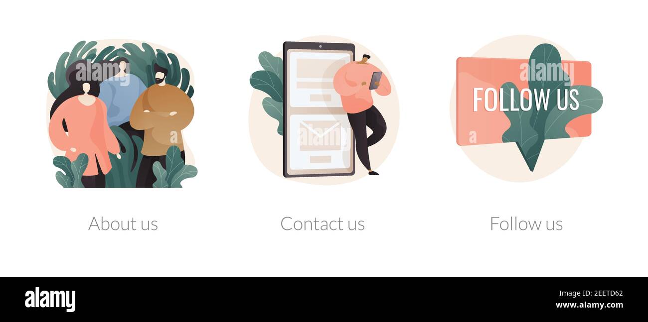 Informations sur l'entreprise illustrations vectorielles abstraites. Illustration de Vecteur