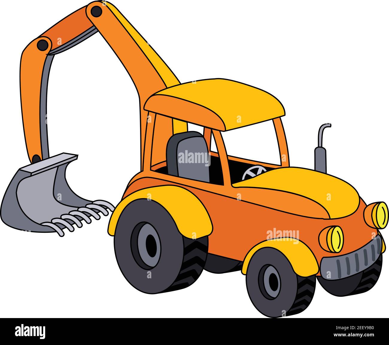 Tracteur De Dessin Anime Banque D Image Et Photos Alamy