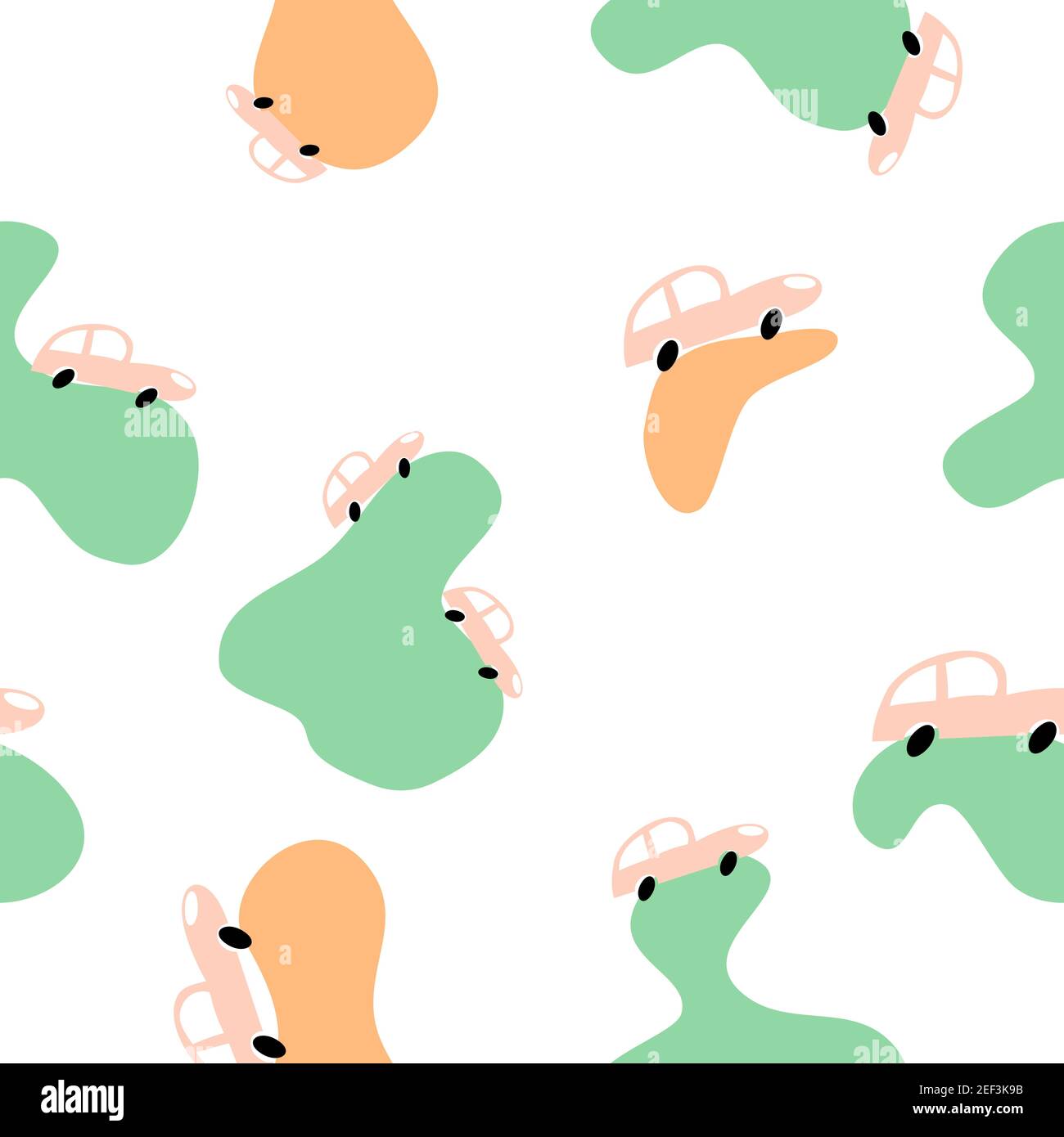 Voitures Scandinaves Aux Couleurs Pastel Vectorielles Motif Bebe Garcon Sans Couture Texture Du Papier Peint Des Fonds D Ecran De L Arriere Plan De La Page Web Image Vectorielle Stock Alamy