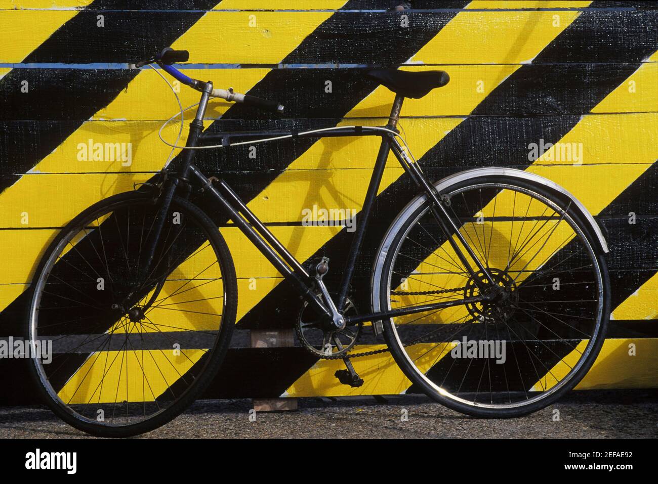 Close-up d'une bicyclette Banque D'Images