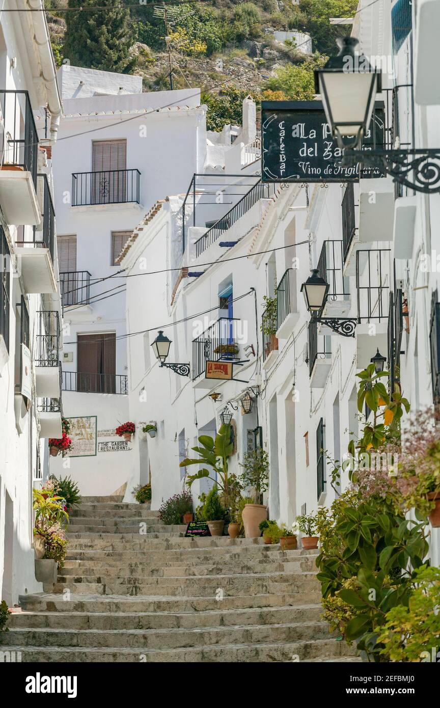 Frigiliana, Costa del sol Andalousie Espagne Banque D'Images