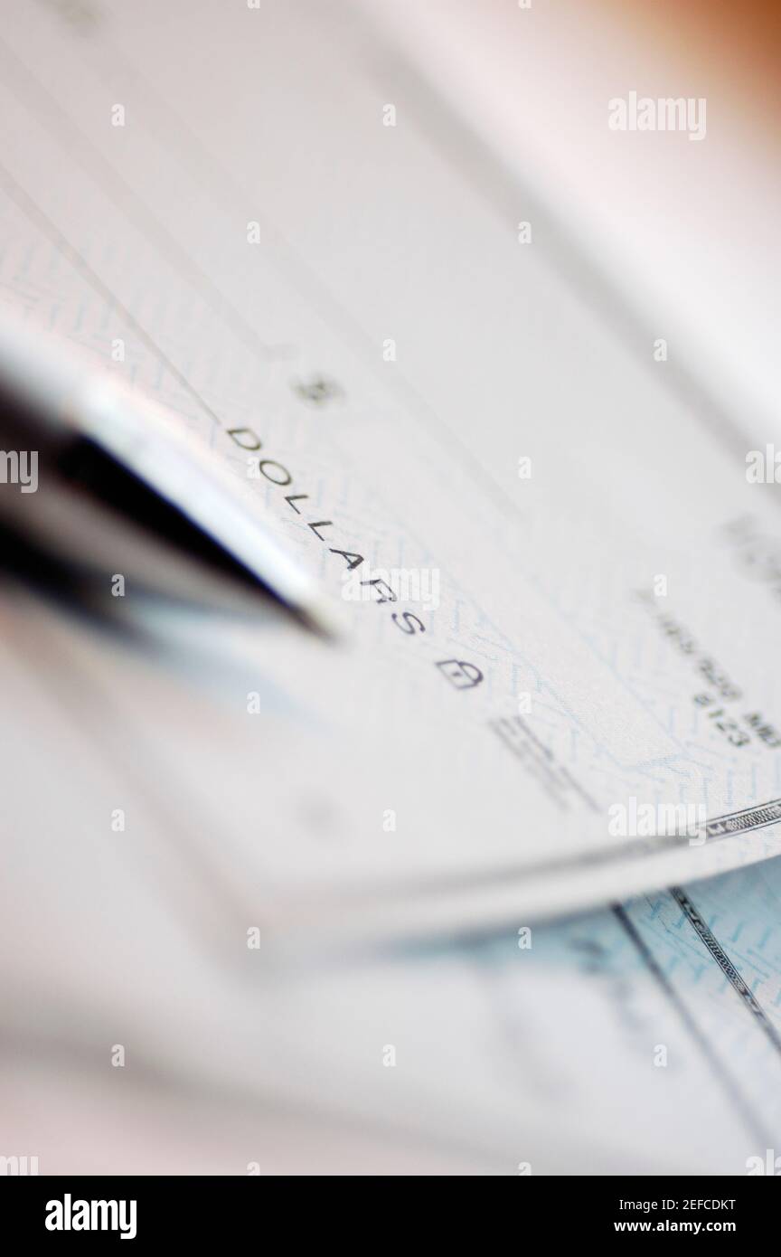 Blank Cheque Entreprise Banque d
