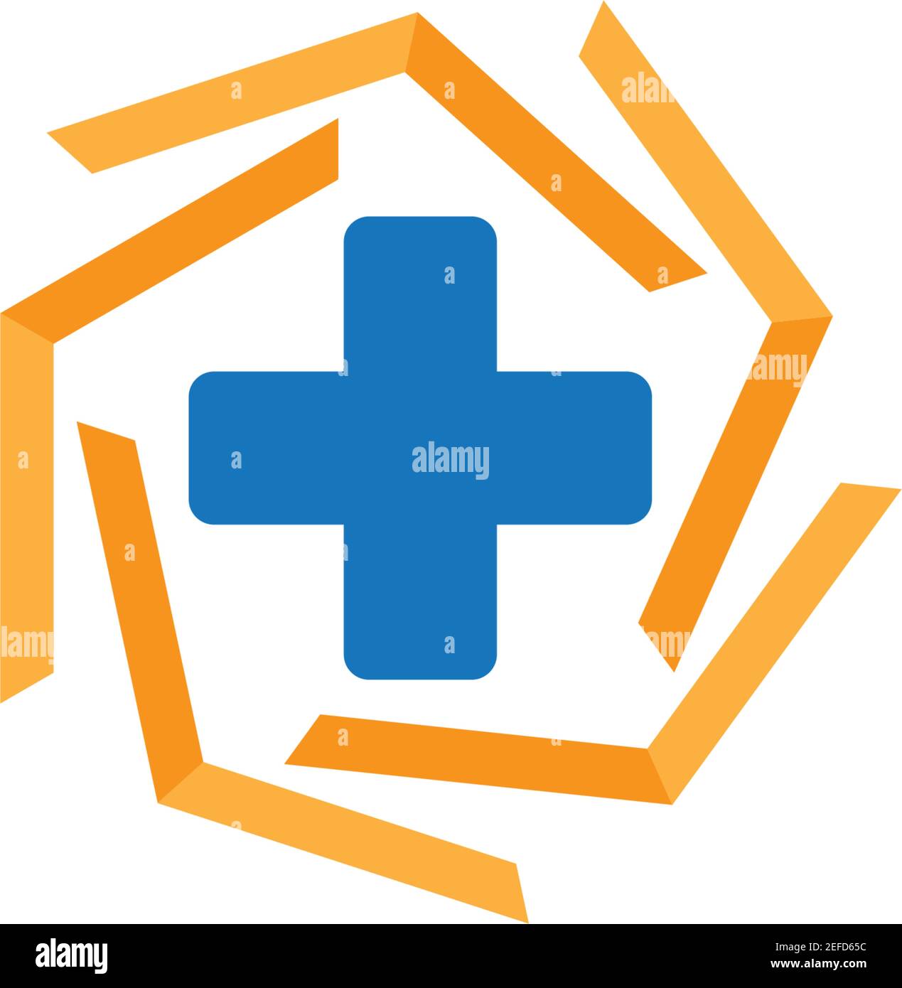 Logo Medical Care images illustration design Illustration de Vecteur