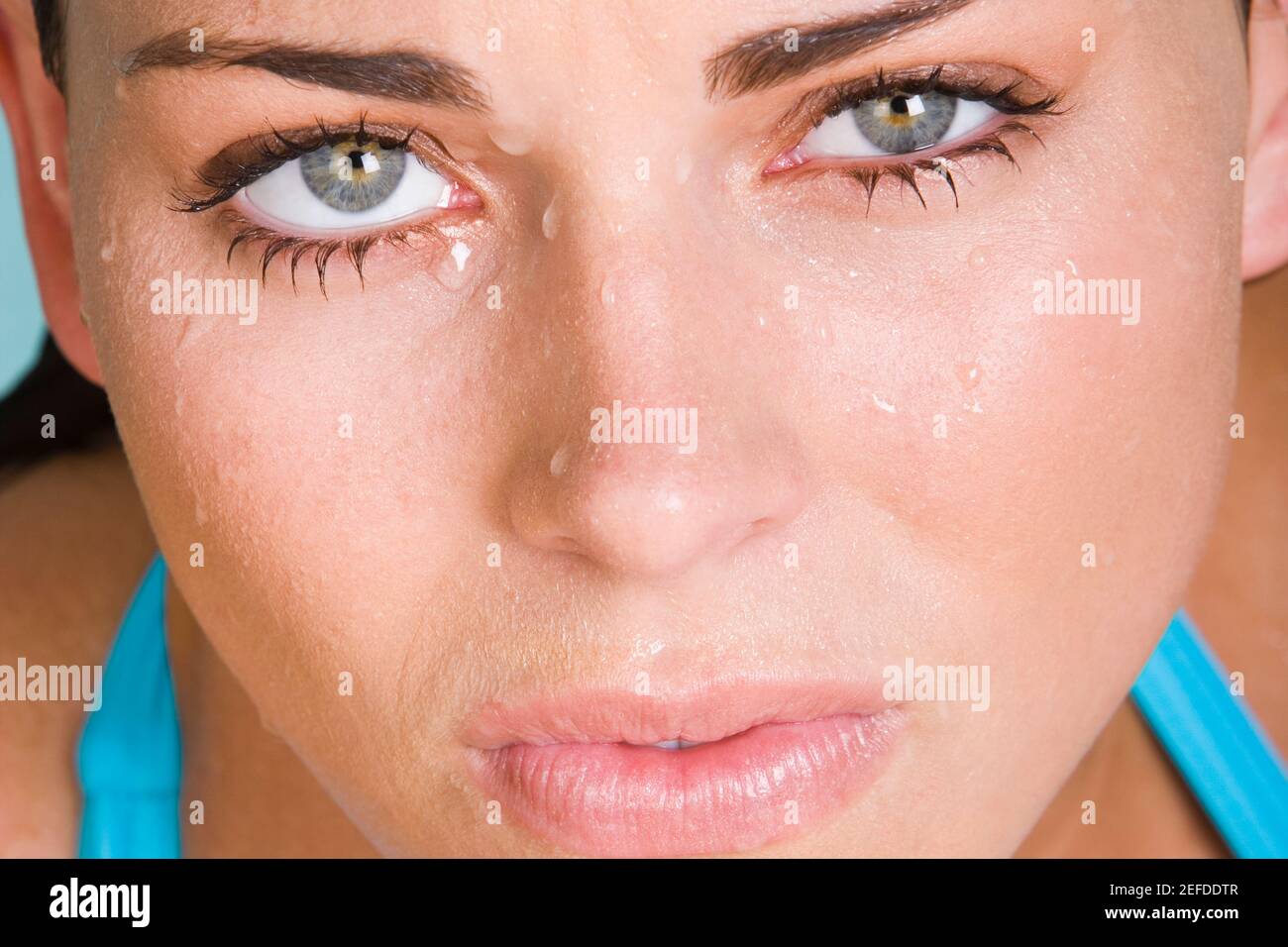Portrait of a young woman Banque D'Images