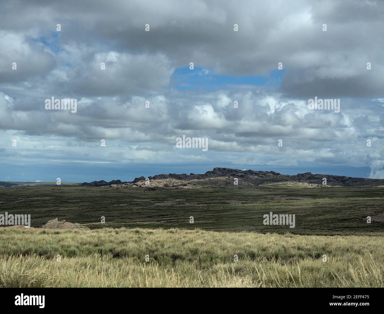 Vue sur le paysage à Altas Cumbres (Hautes collines) dans la province de Cordoue, en Argentine. Banque D'Images