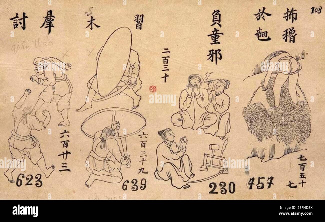 PAGE OGER 108. Banque D'Images