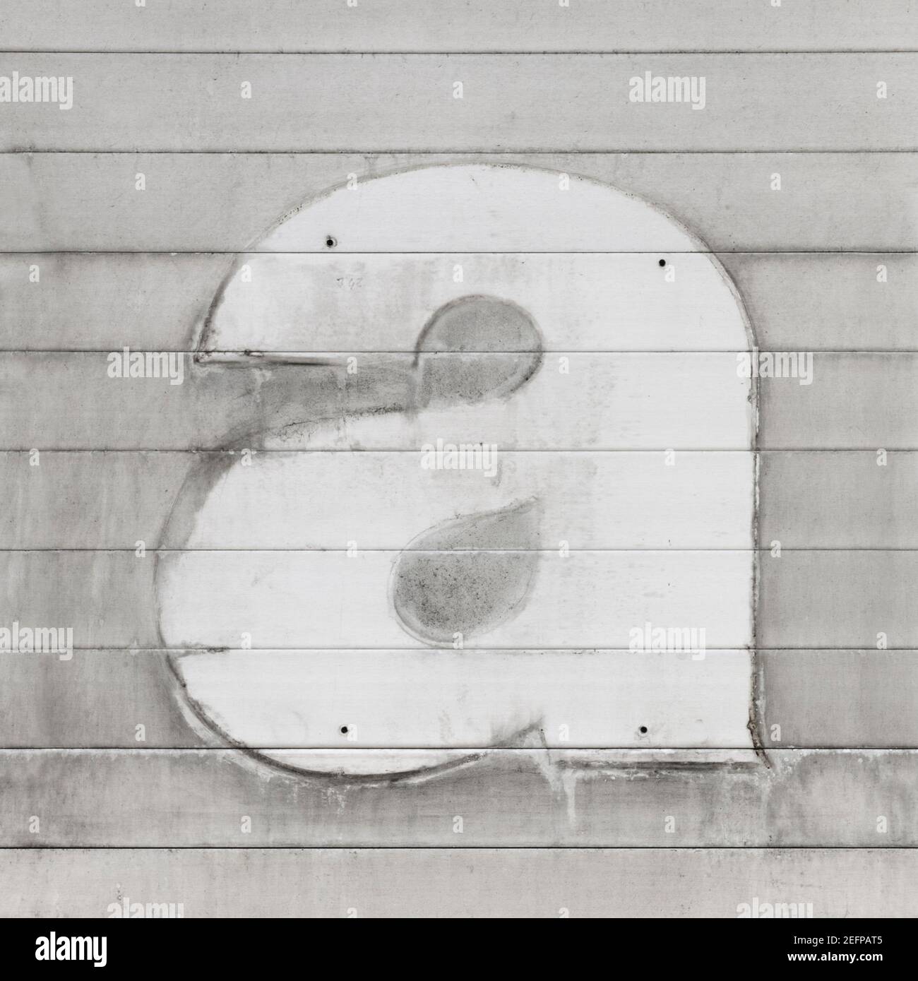 Reste d'une lettre perdue a Banque D'Images