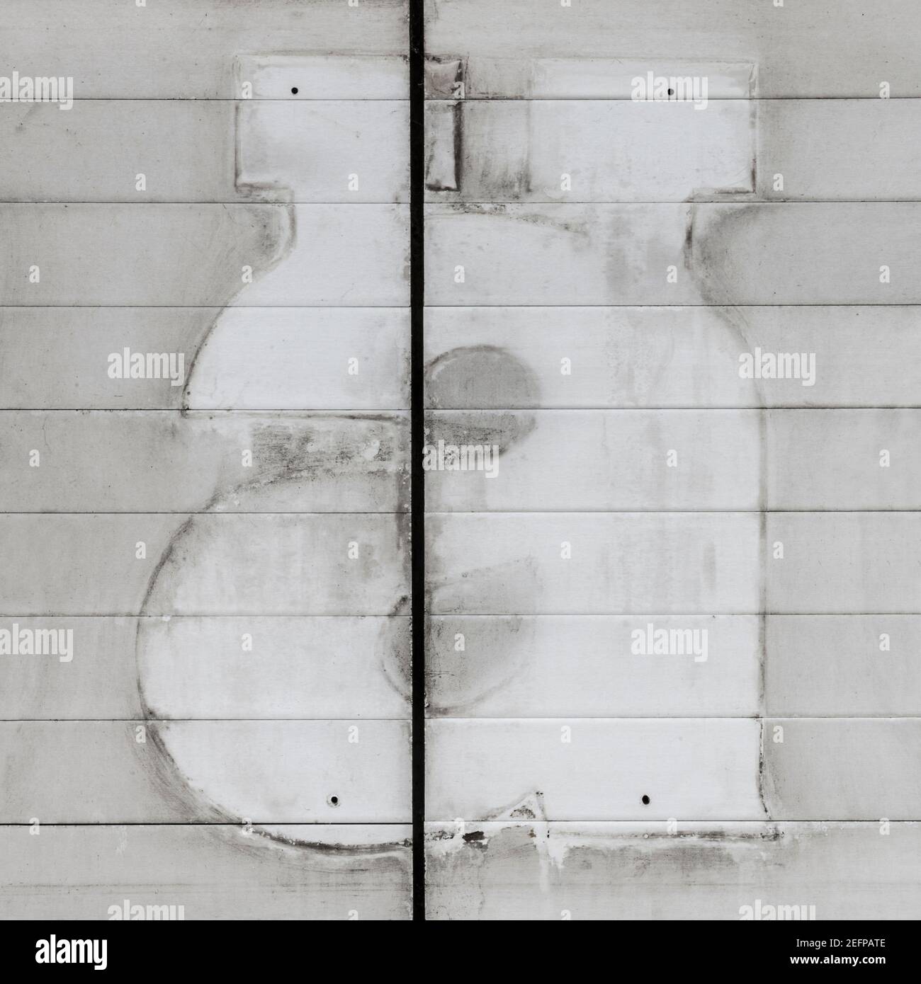 Reste d'une lettre perdue umlaut a Banque D'Images