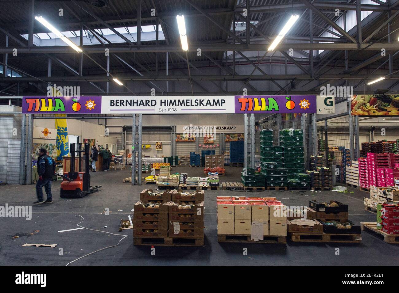 Bremer Großmarkt (marché de gros) Brême, Allemagne Banque D'Images