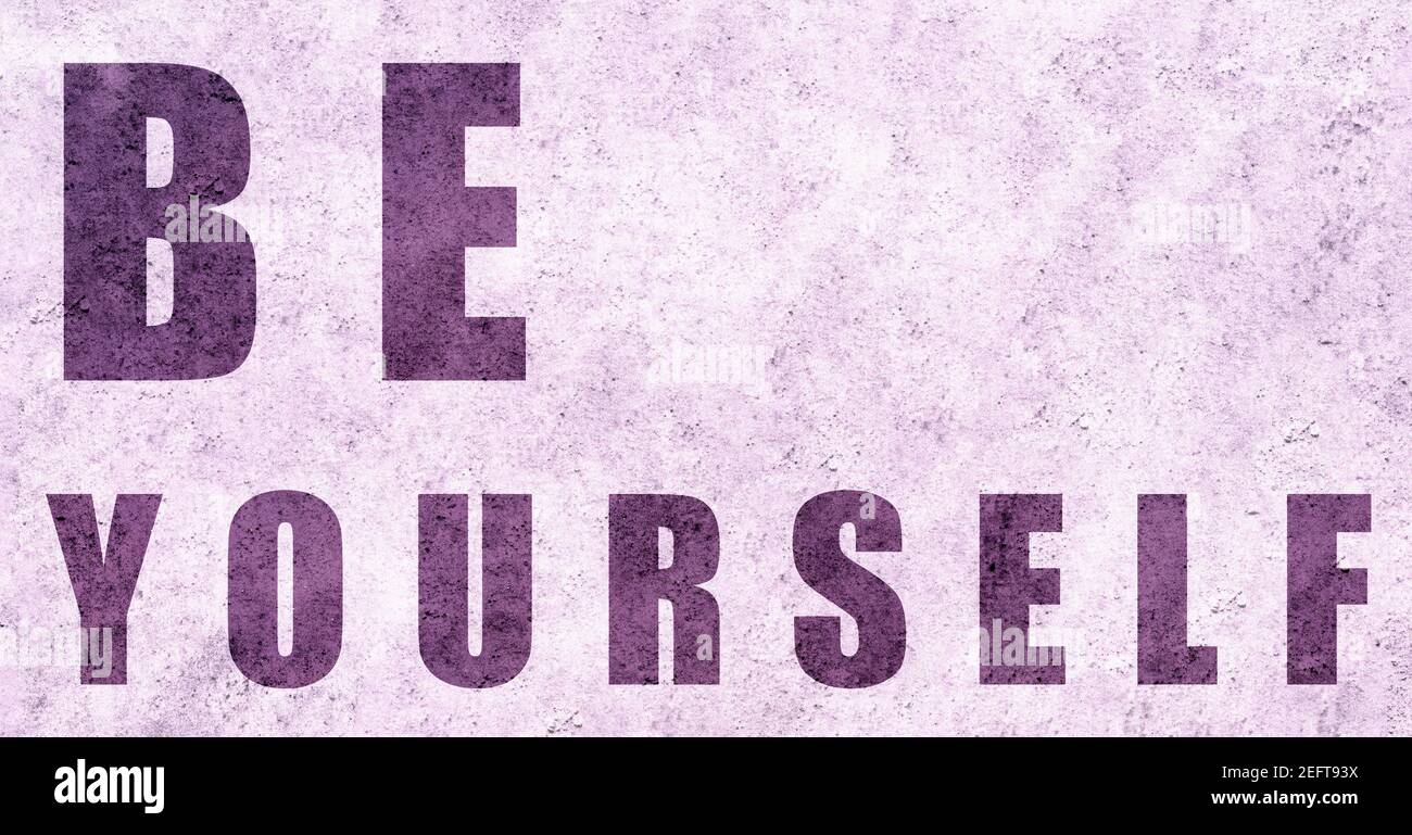 Soyez Vous Meme Confiance En Soi Citation Motivationnelle Pour Le Bonheur Et L Estime De Soi Boost Banniere Avec Citation Positive Pour La Motivation Et L Inspiration Dans Lif Photo Stock Alamy