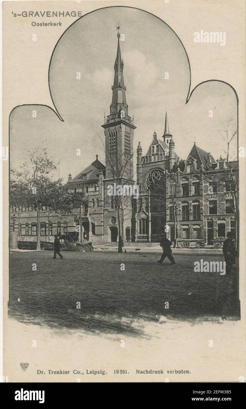 Oosterkerk Den Haag. Banque D'Images