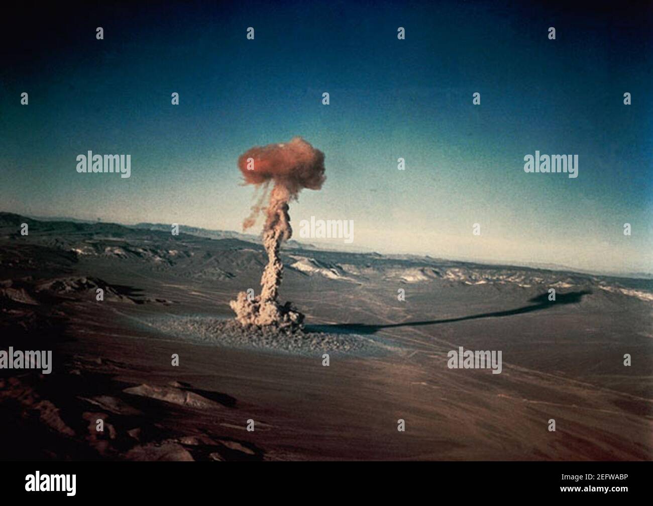 Opération Buster-Jangle Charlie 001. Banque D'Images