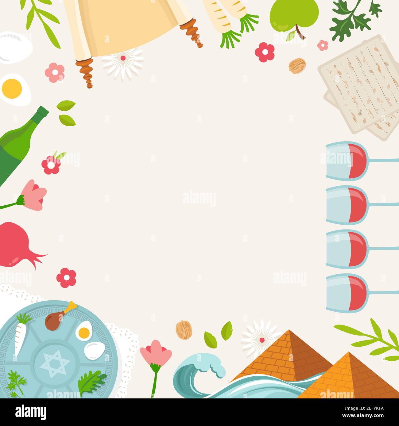 Matsa juive Banque d'images vectorielles - Alamy