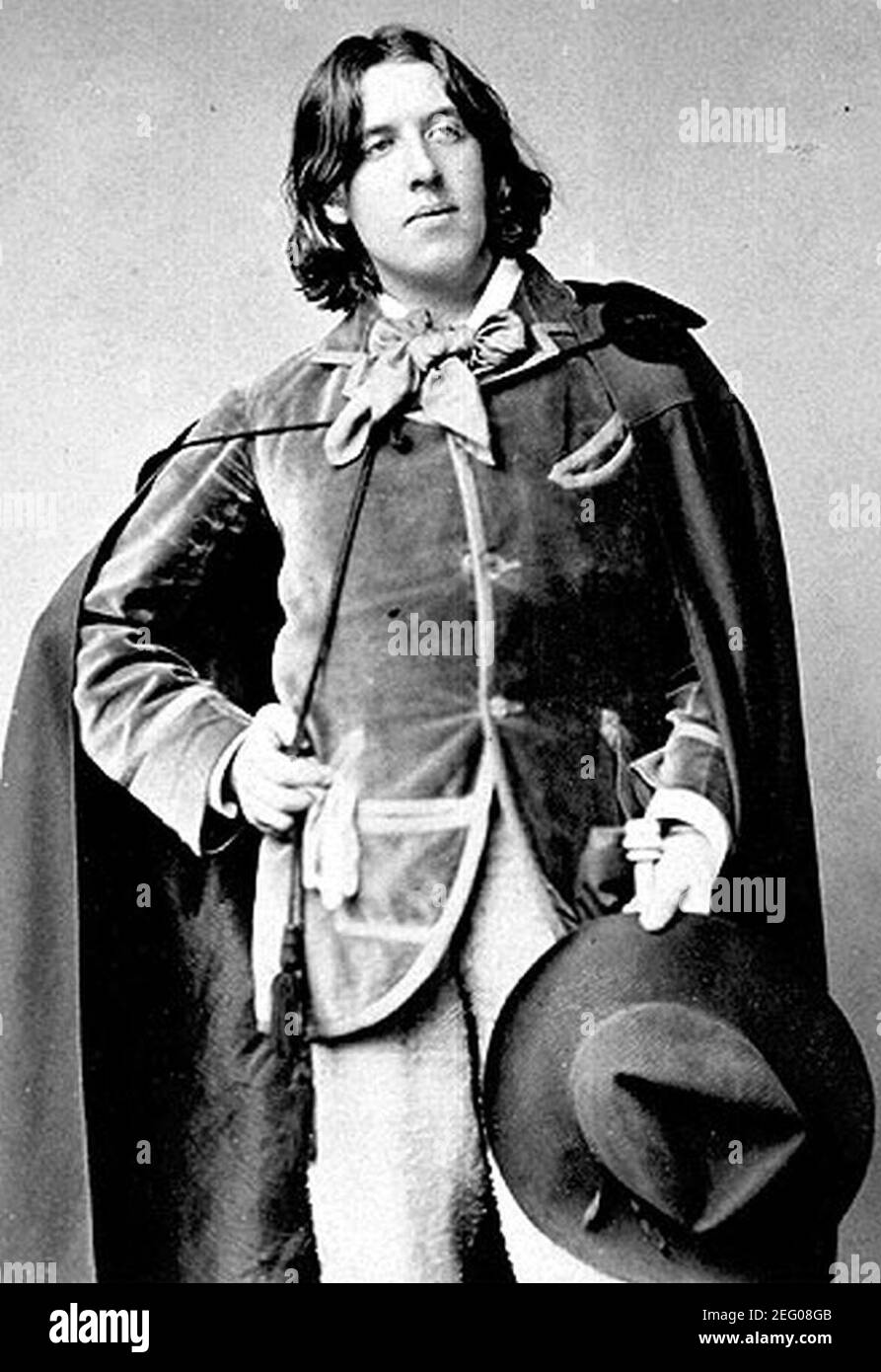 Oscar Wilde (1854-1900) 188 photographe inconnu. Banque D'Images