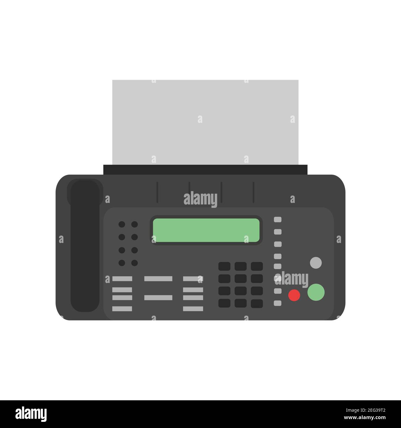 Modern fax machine black Banque d'images vectorielles - Page 3 - Alamy